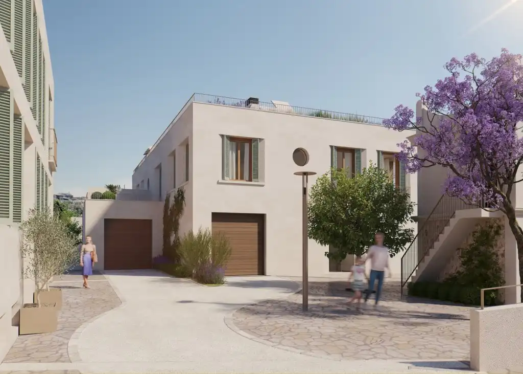 Vista exterior de Planta baixa en venda en  Palma de Mallorca amb Aire condicionat, Calefacció i Jardí privat