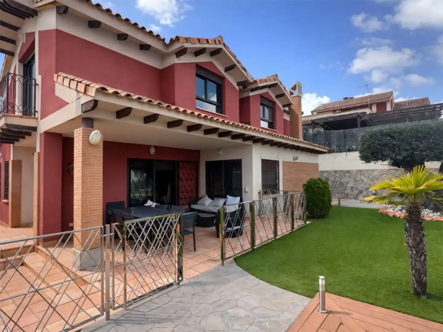 Vista exterior de Casa o xalet en venda en  Murcia Capital amb Piscina