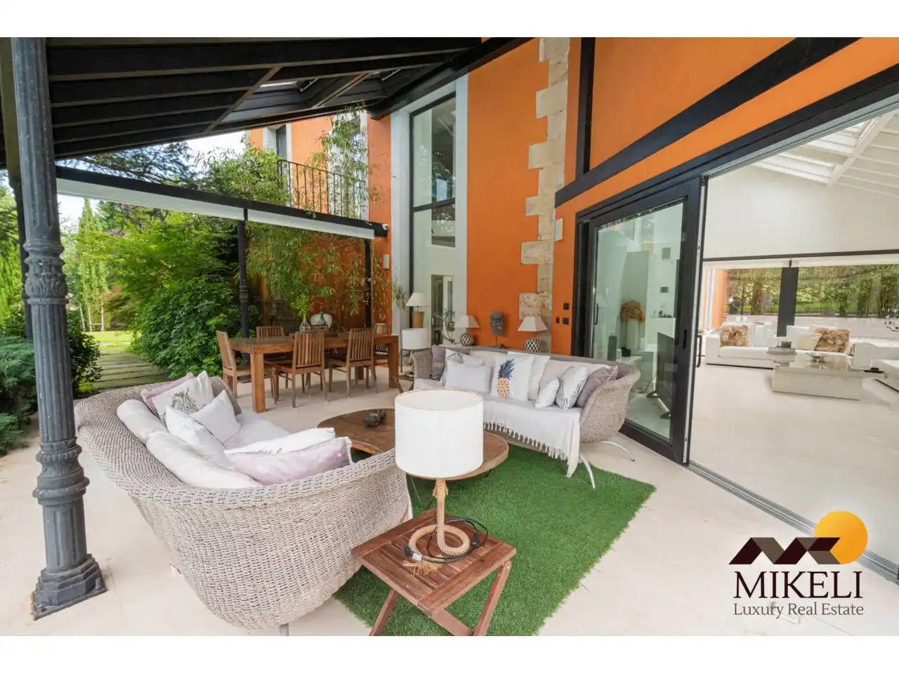 Terrassa de Casa o xalet en venda en Medio Cudeyo amb Aire condicionat, Calefacció i Jardí privat
