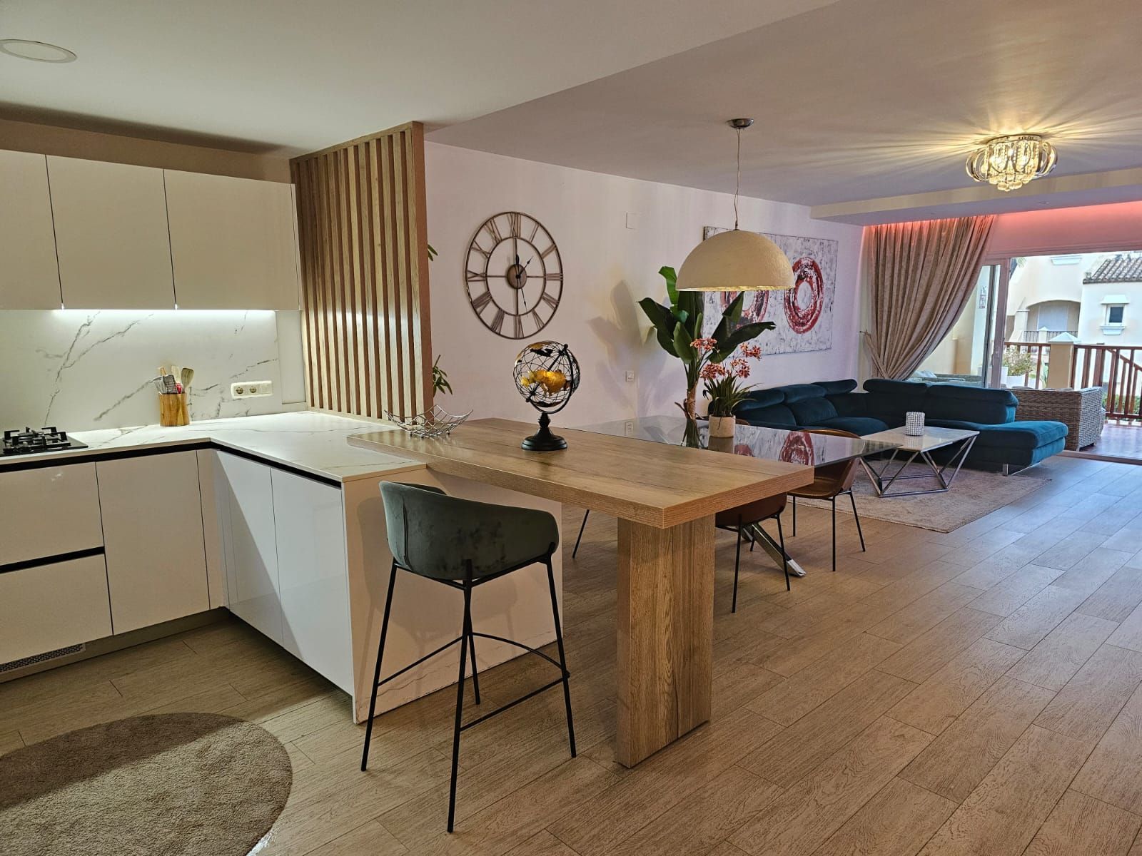 Kitchen of Planta baja for sale in Estepona  with Air Conditioner, Private garden and Terrace