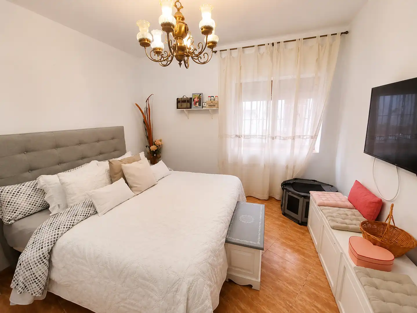Habitación de Casa adosada en venta en Alpera con Amueblado