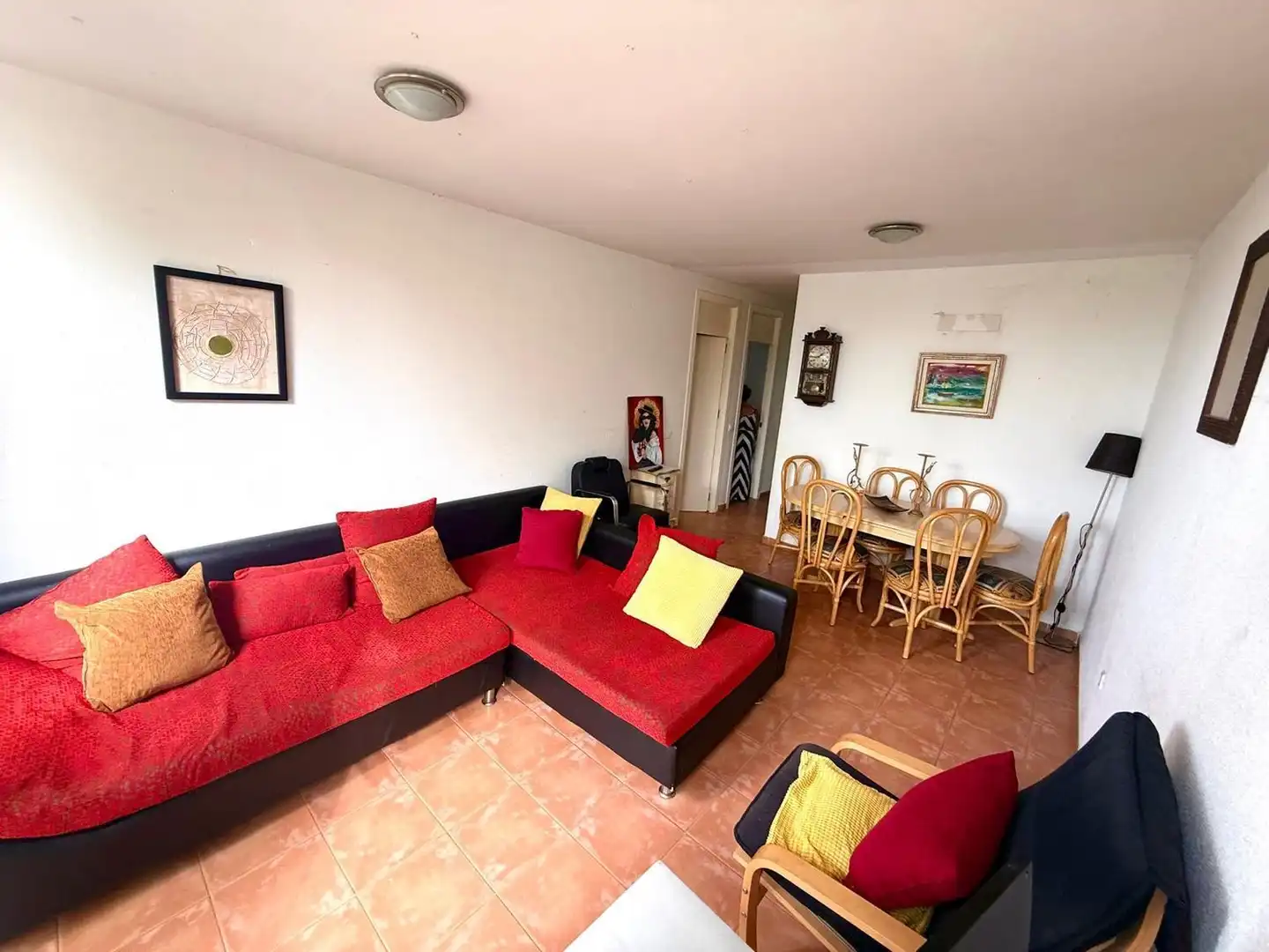Sala de estar de Piso en venta en Turre con Aire acondicionado, Terraza y Amueblado