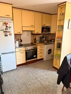 Cocina de Piso de alquiler en  Madrid Capital con Aire acondicionado, Calefacción y Amueblado