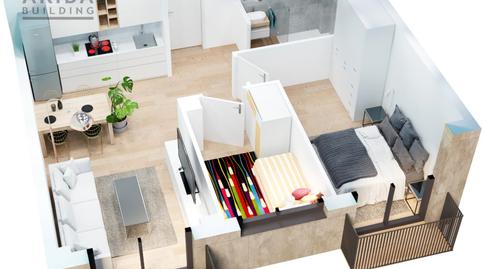 Photo 3 from new construction home in Flat for sale in Carrer de Sant Bonós, 22, Centre, Girona