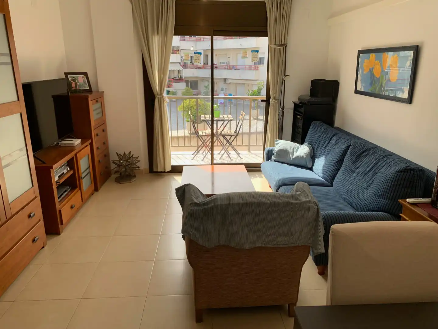 Sala de estar de Apartamento en venta en Torredembarra con Aire acondicionado, Calefacción y Terraza