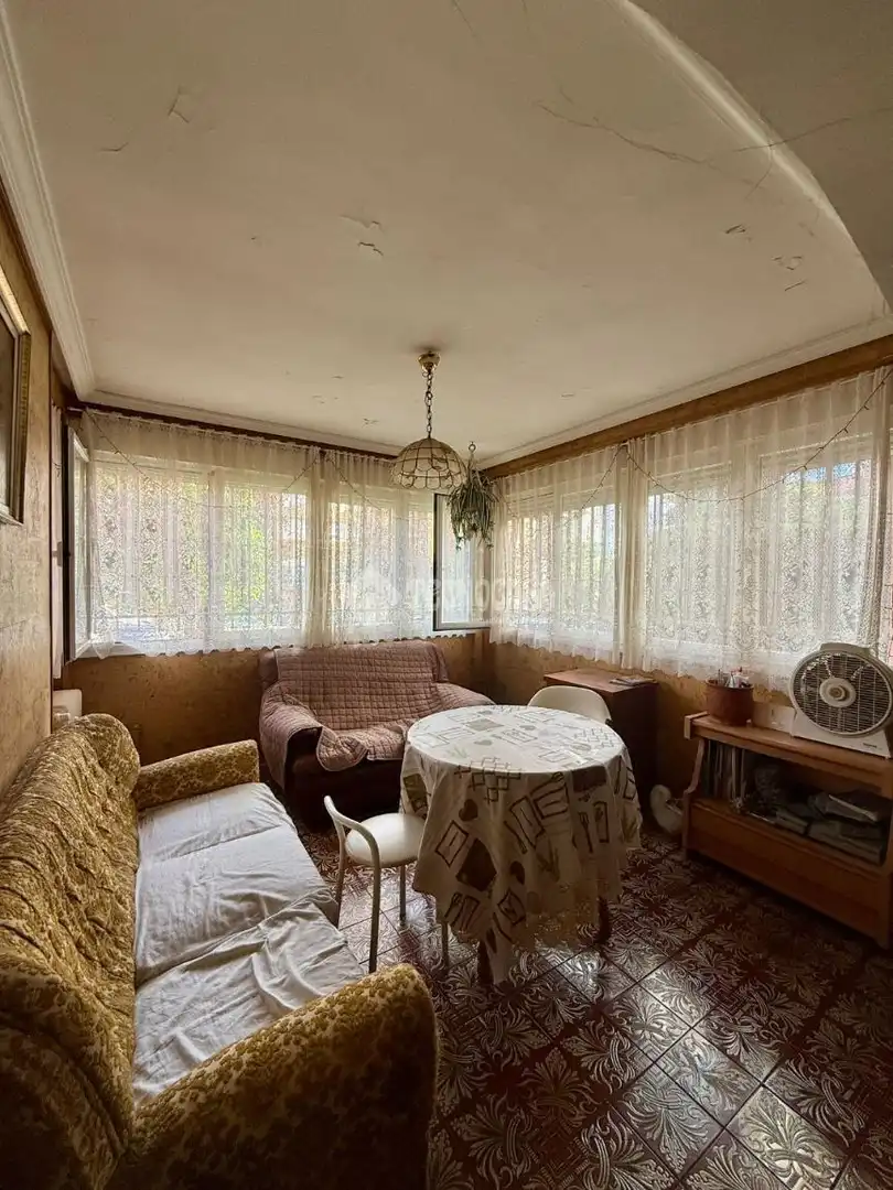 Living room of Flat for sale in Madrid  with Heating, Parquet flooring and Terrace