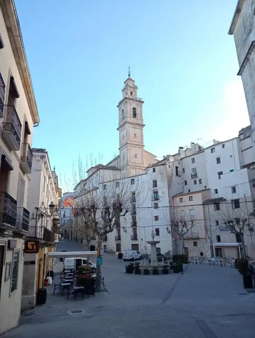Vista exterior de Pis en venda en Bocairent amb Balcó