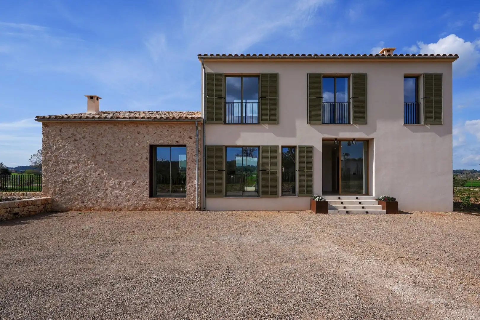 Vista exterior de Finca rústica en venda en Sineu amb Aire condicionat, Calefacció i Terrassa