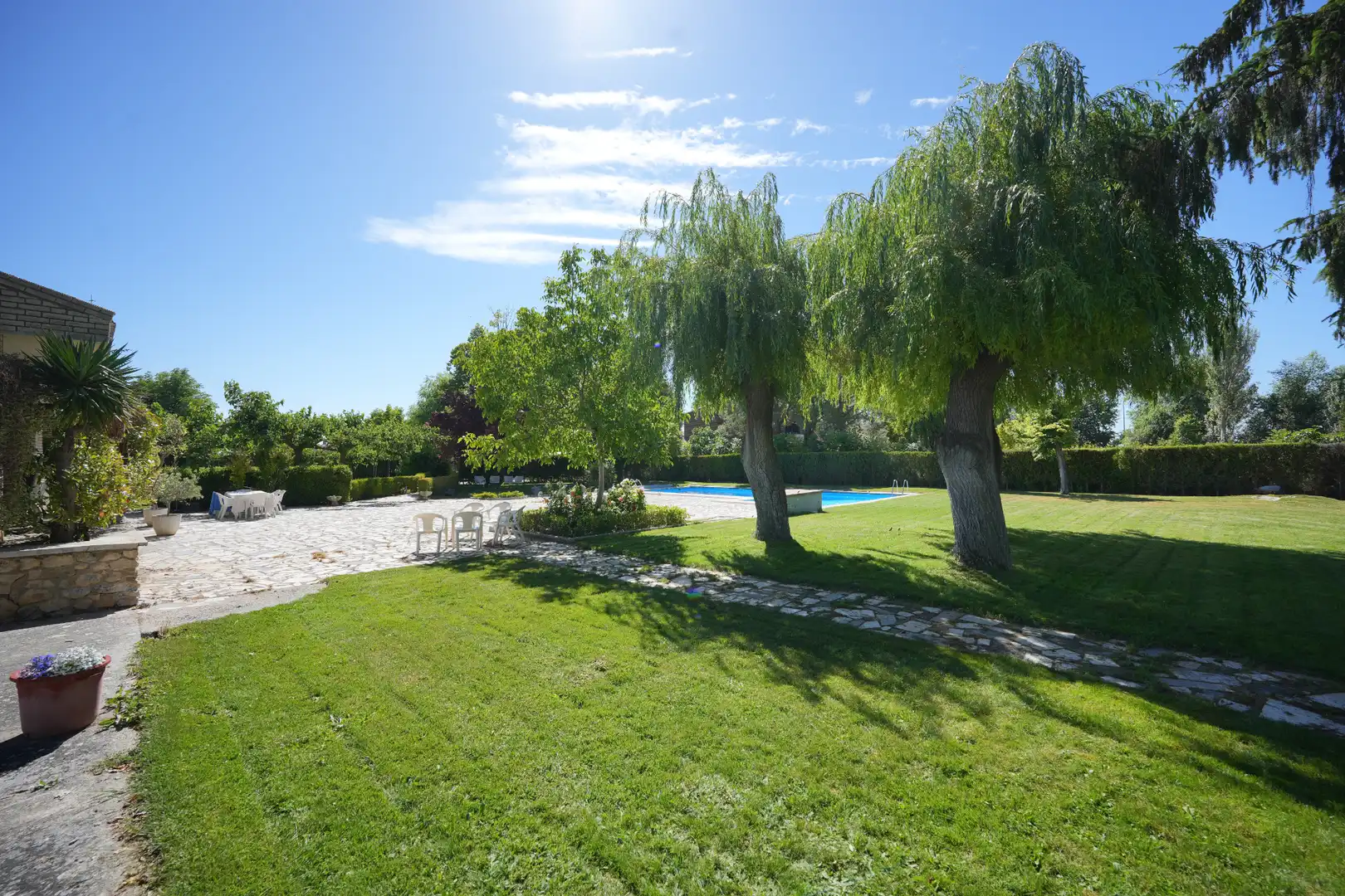 Jardí de Casa o xalet en venda en Villanubla amb Aire condicionat, Calefacció i Jardí privat
