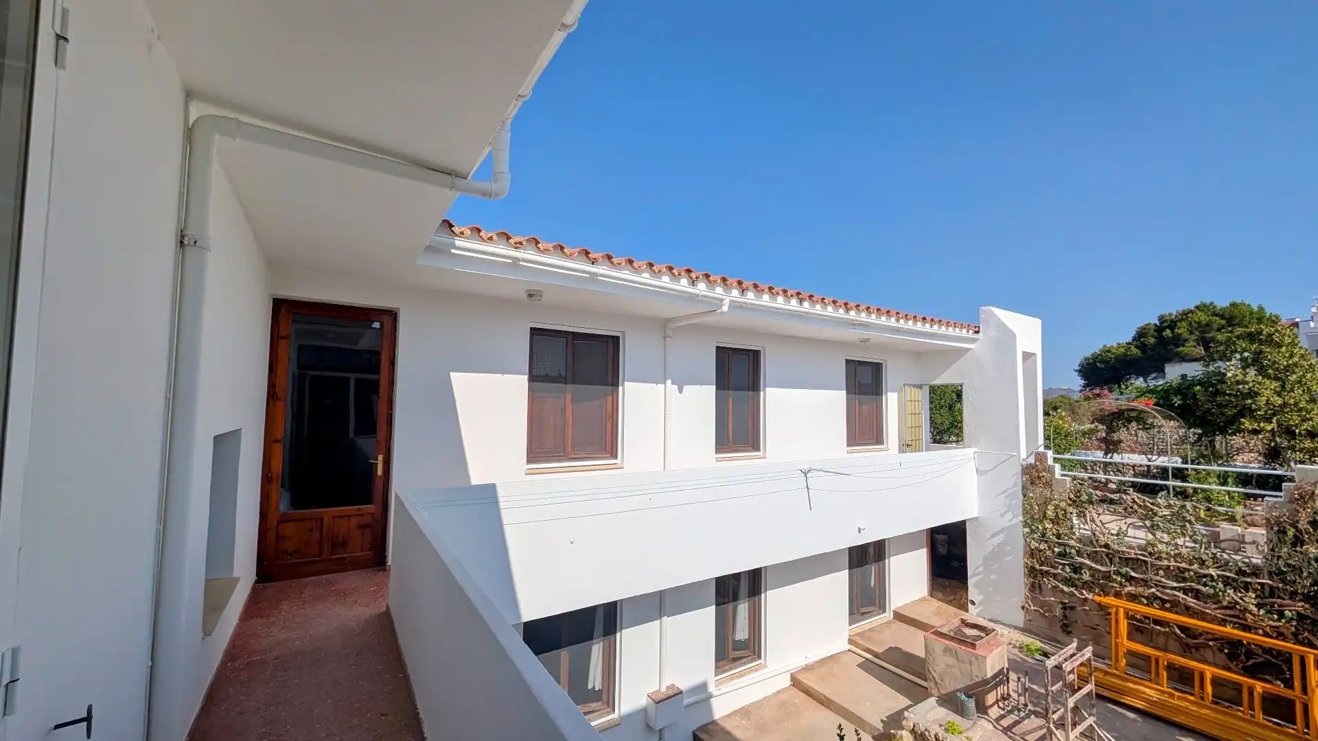 Exterior view of Flat for rent in Alaior  with Private garden and Furnished