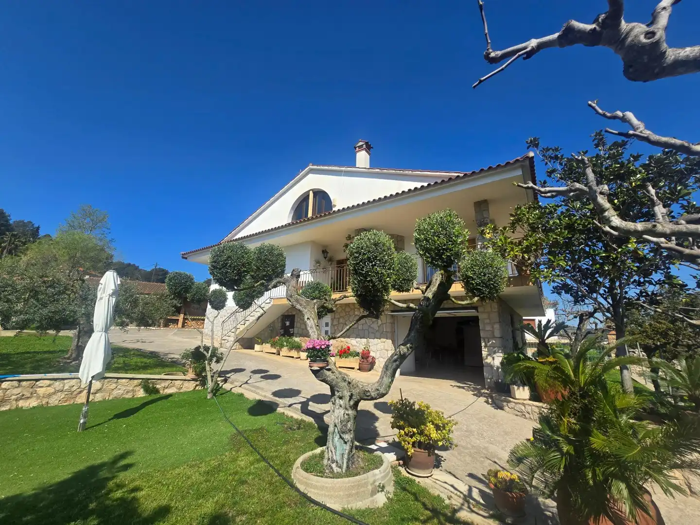 Jardín de Casa o chalet en venta en Canyelles con Calefacción, Jardín privado y Terraza
