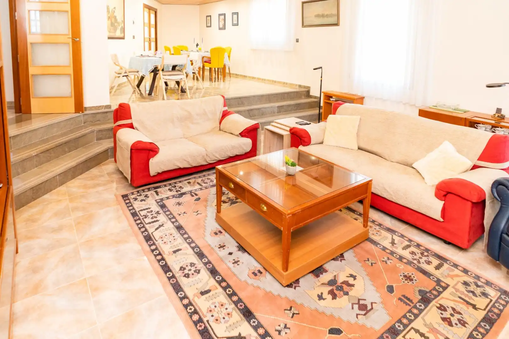 Sala de estar de Casa o chalet en venta en Albolote con Terraza, Trastero y Piscina