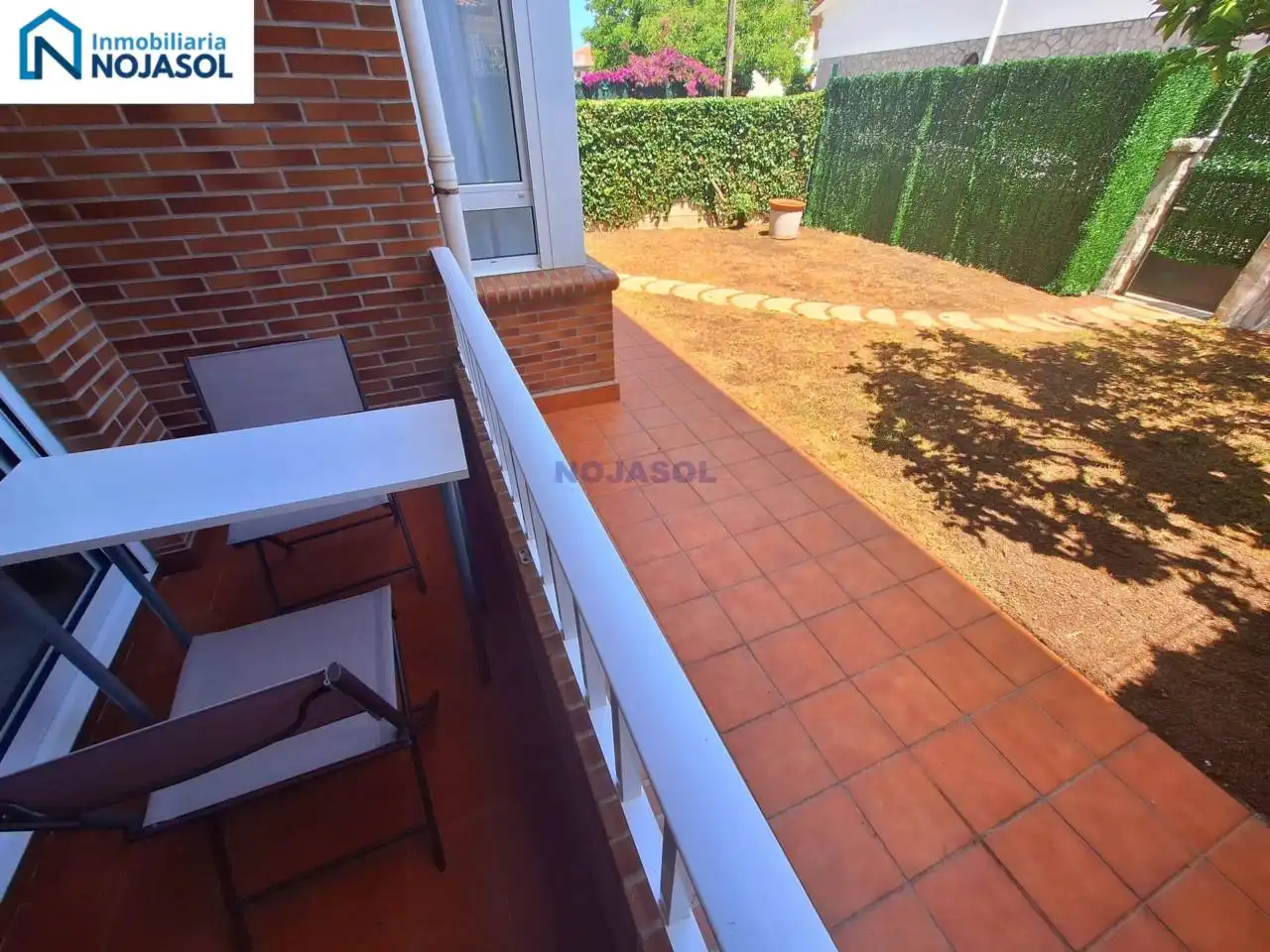 Terrassa de Apartament de lloguer en Noja amb Calefacció, Jardí privat i Terrassa