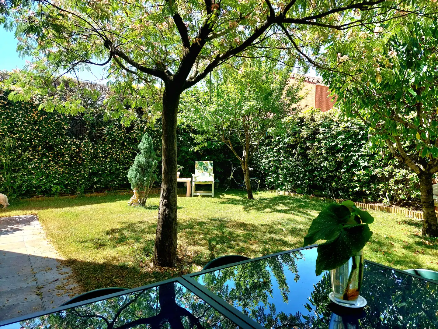 Jardín de Casa adosada en venta en Rivas-Vaciamadrid con Aire acondicionado, Calefacción y Jardín privado