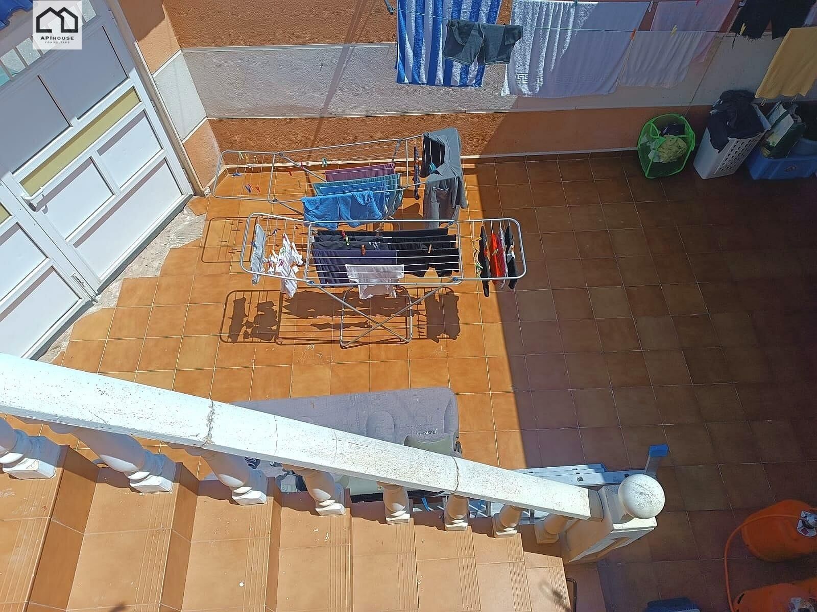 Balcony of House or chalet for sale in Torrevieja  with Air Conditioner and Private garden