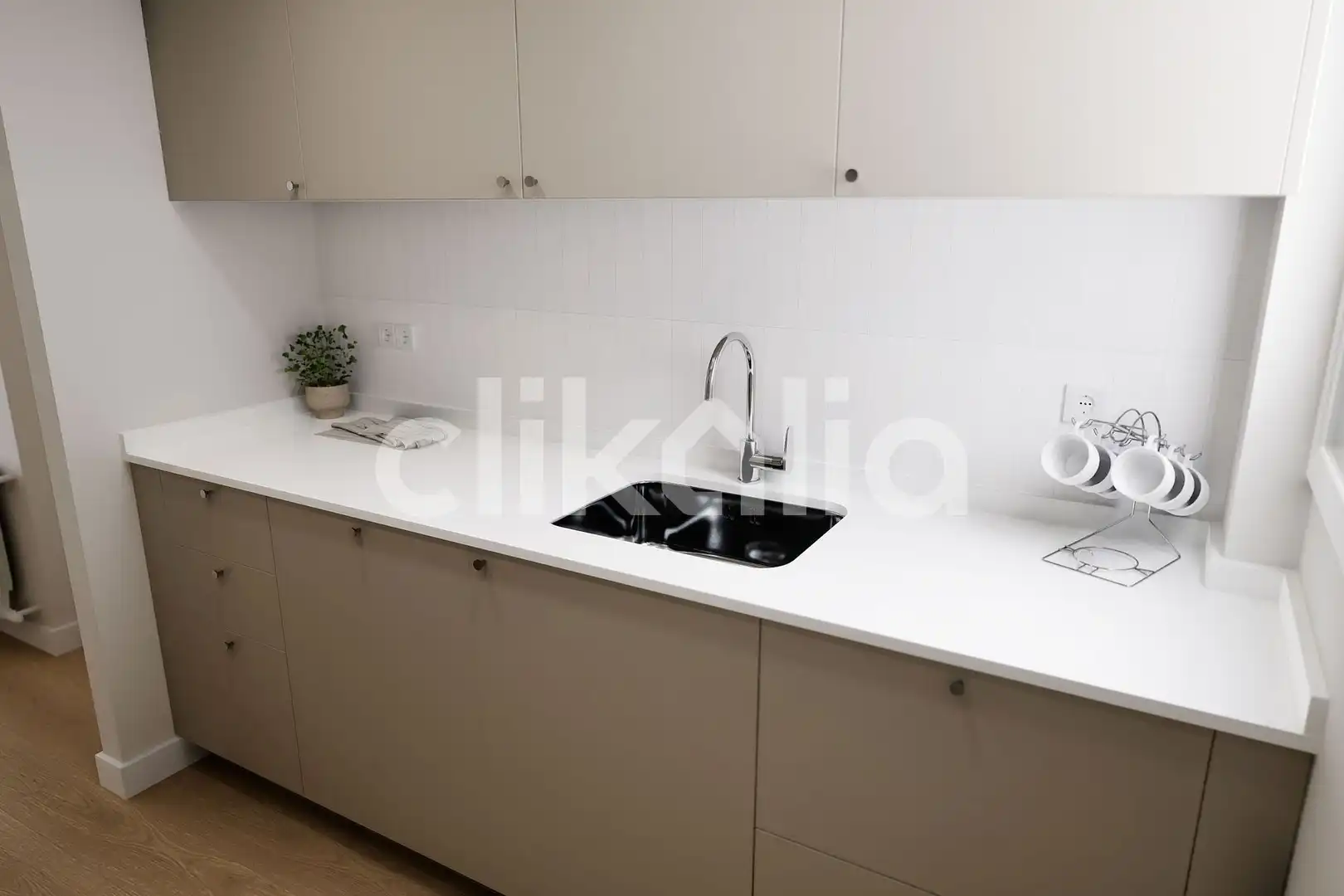 Kitchen of Flat for sale in Madrid  with Air Conditioner, Heating and Terrace