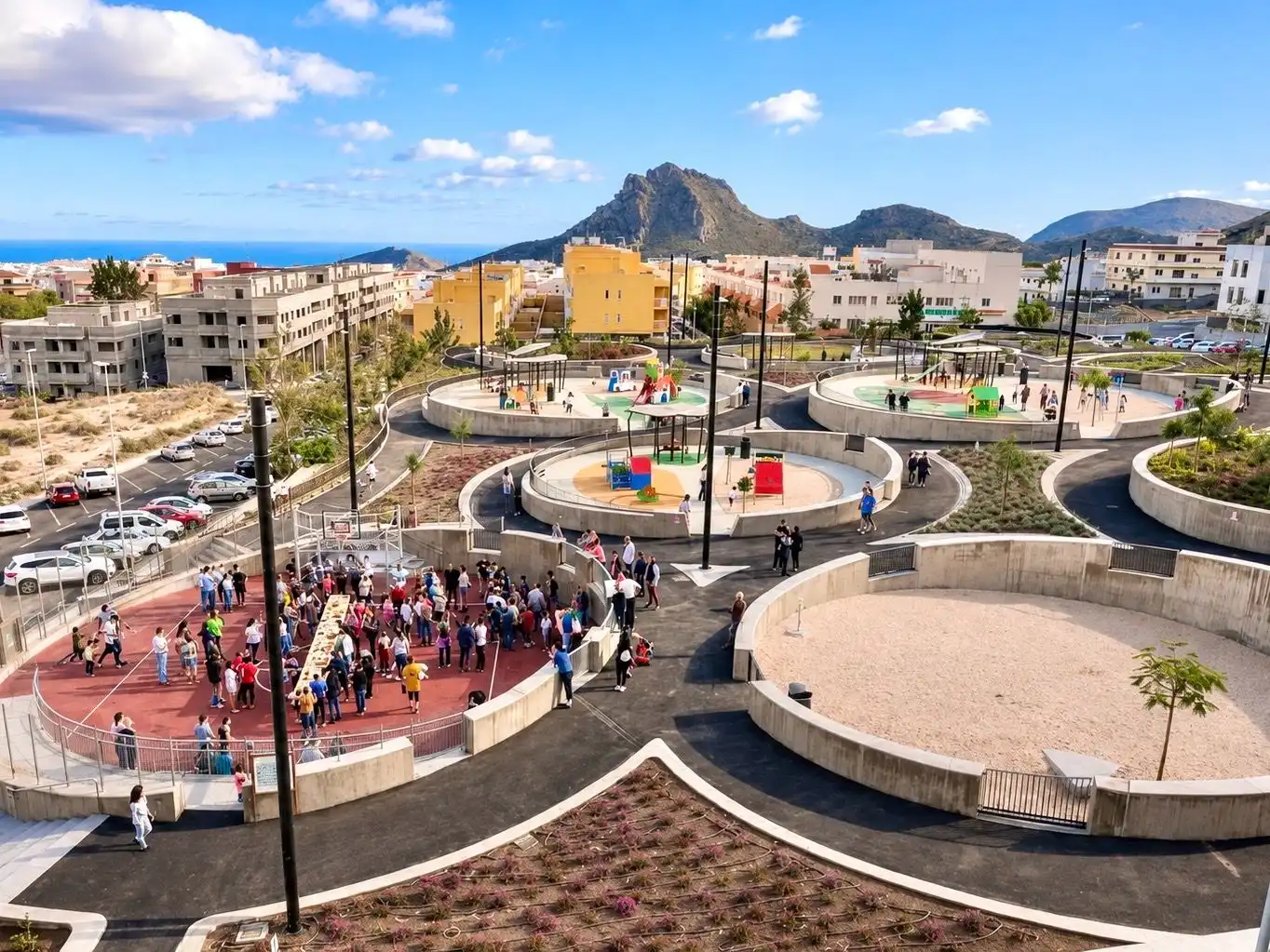 Vista exterior de Piso en venta en Arona
