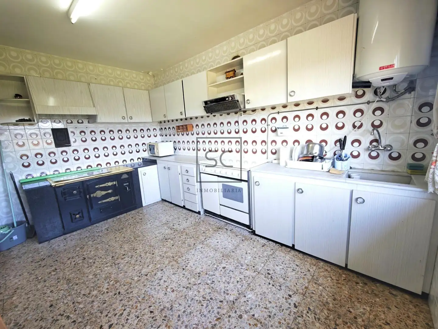 Cocina de Casa o chalet en venta en Narón con Jardín privado, Trastero y Amueblado