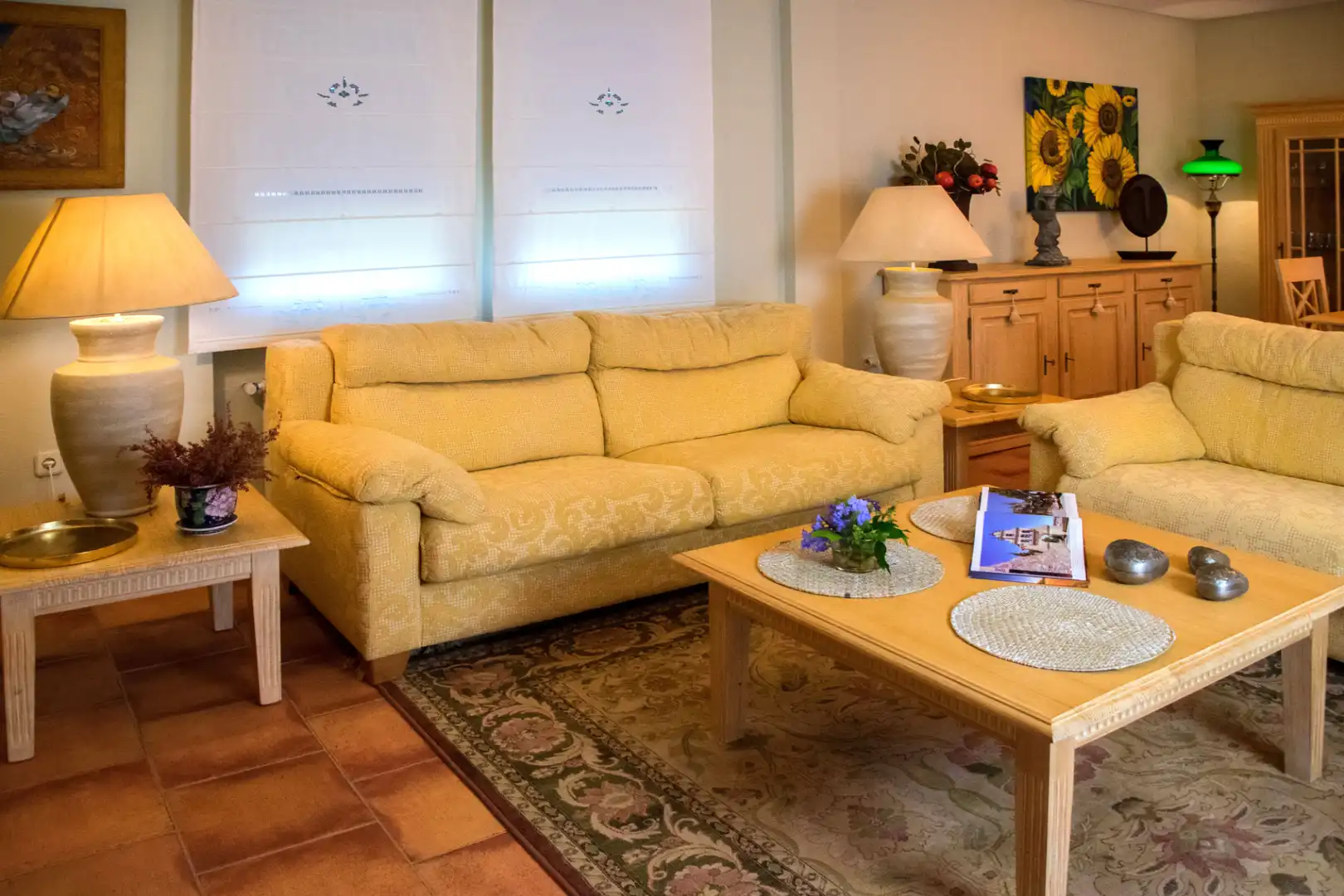 Sala d'estar de Casa o xalet en venda en Beniarbeig amb Aire condicionat, Calefacció i Jardí privat