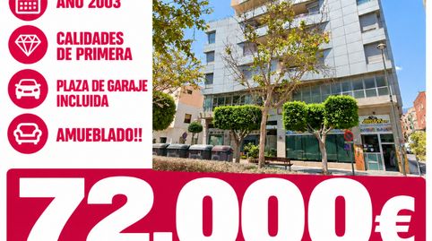 1 DORMITORIO EN BULEVAR DE EL EJIDO · 72.000 €