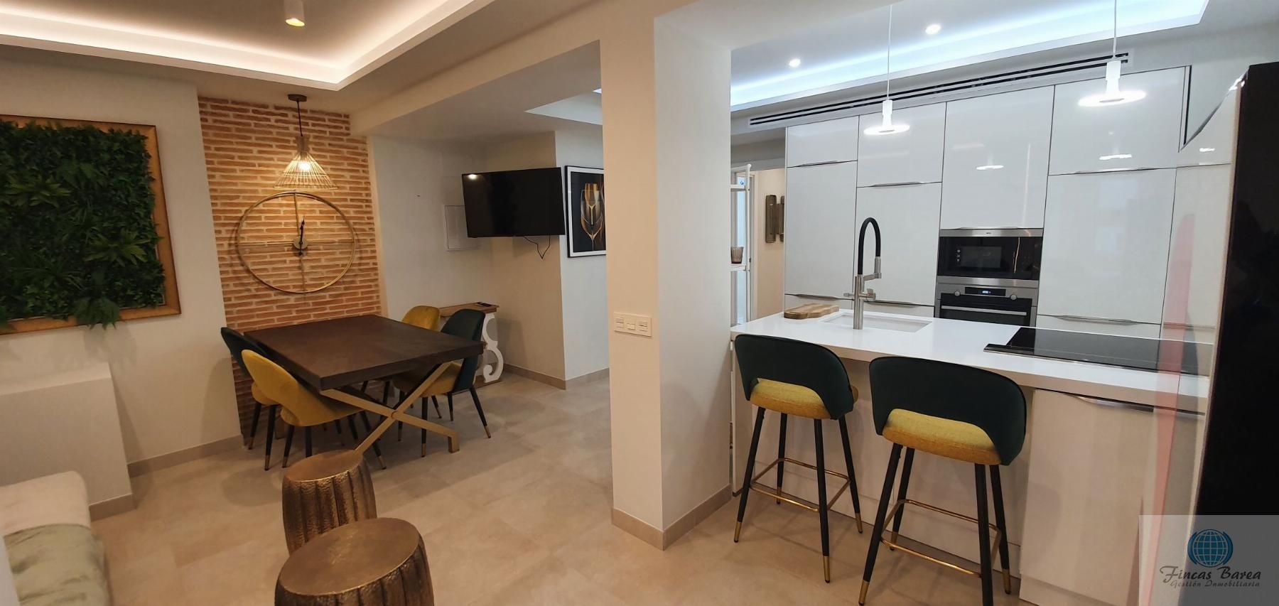Cocina de Piso de alquiler en Fuengirola con Aire acondicionado y Amueblado