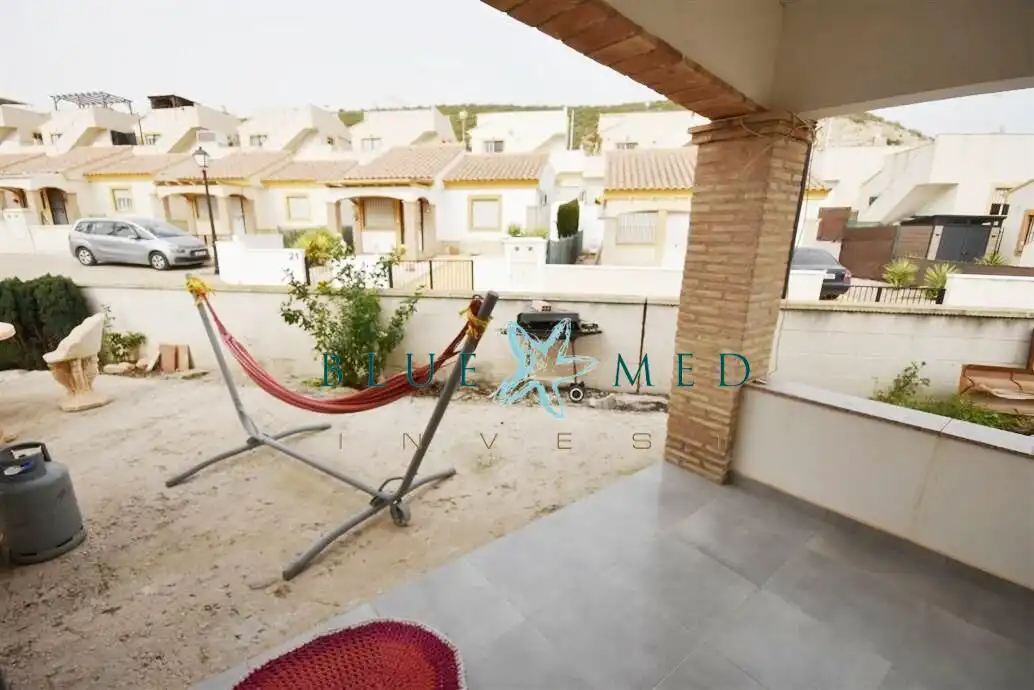 Vista exterior de Casa o chalet en venta en Mazarrón con Jardín privado y Piscina comunitaria