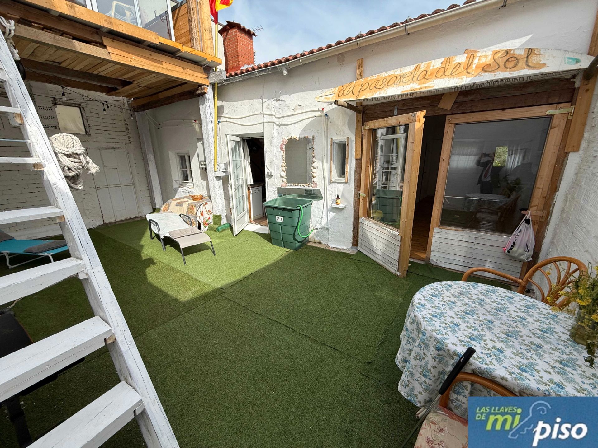 Terraza de Casa o chalet en venta en Valladolid Capital con Calefacción, Jardín privado y Parquet