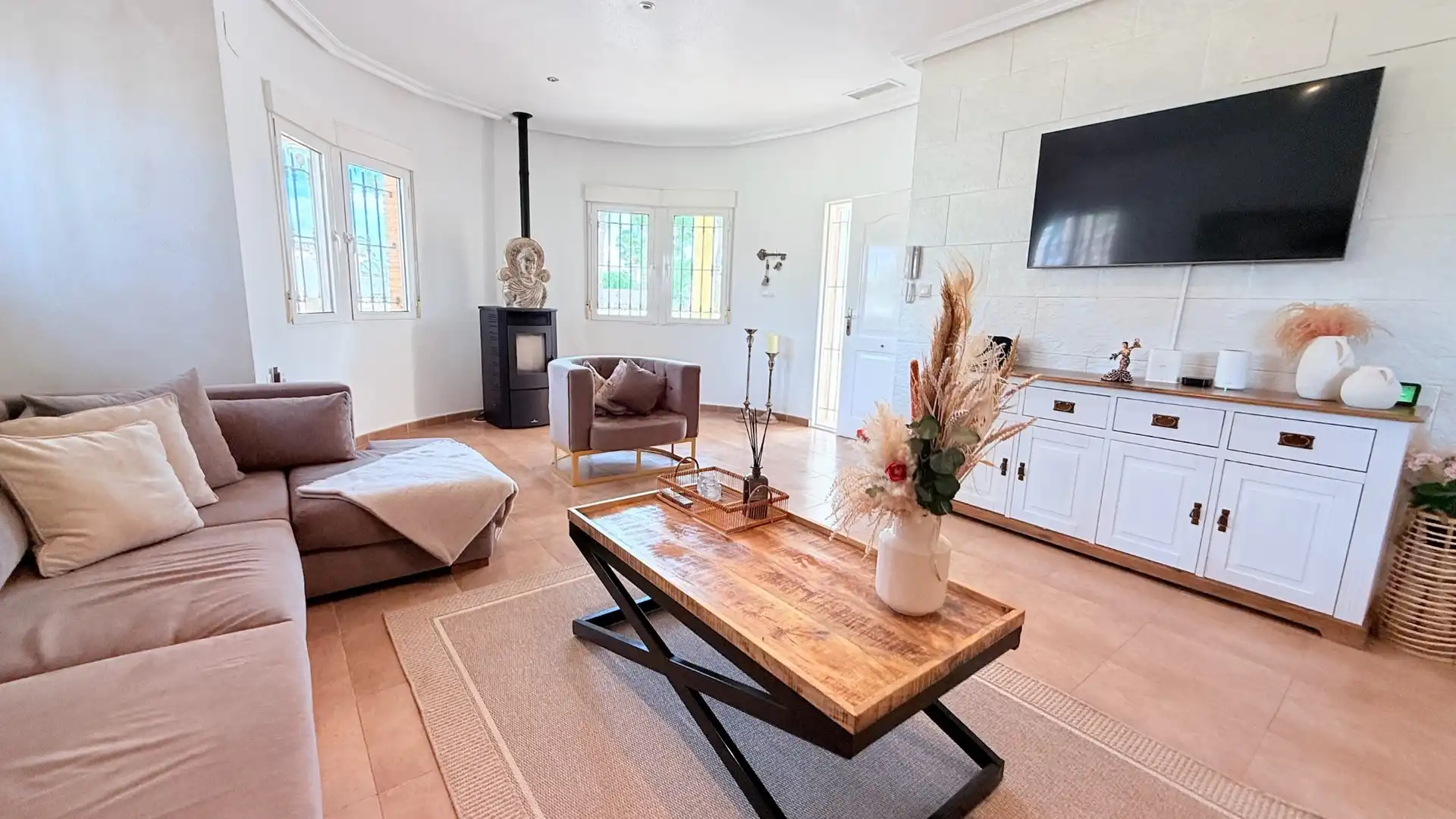 Sala de estar de Casa o chalet en venta en Catral con Aire acondicionado, Calefacción y Jardín privado