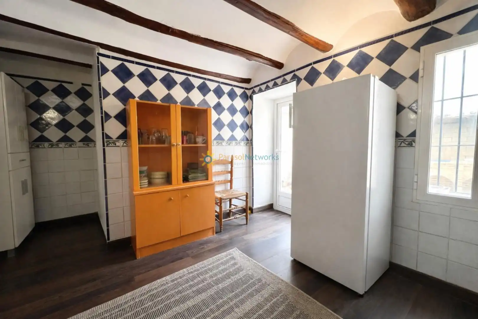Cuina de Casa adosada en venda en El Palomar amb Terrassa i Traster