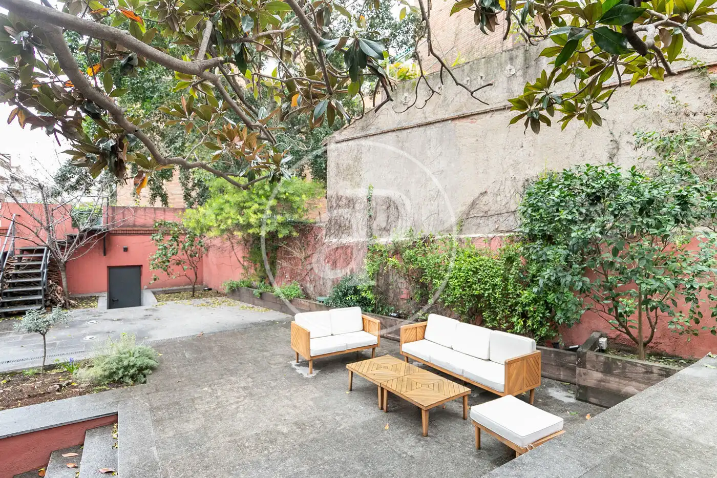 Terrasse von Wohnung zur Miete in Sarrià - Sant Gervasi