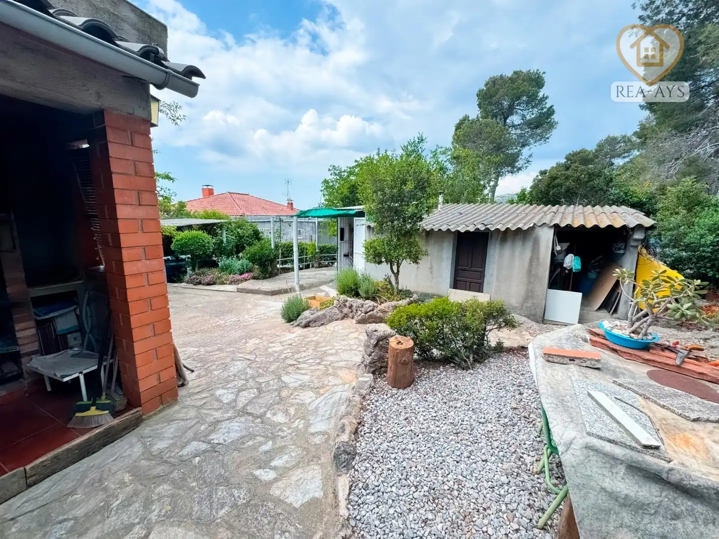 Jardín de Casa o chalet en venta en Vallirana con Calefacción, Jardín privado y Terraza