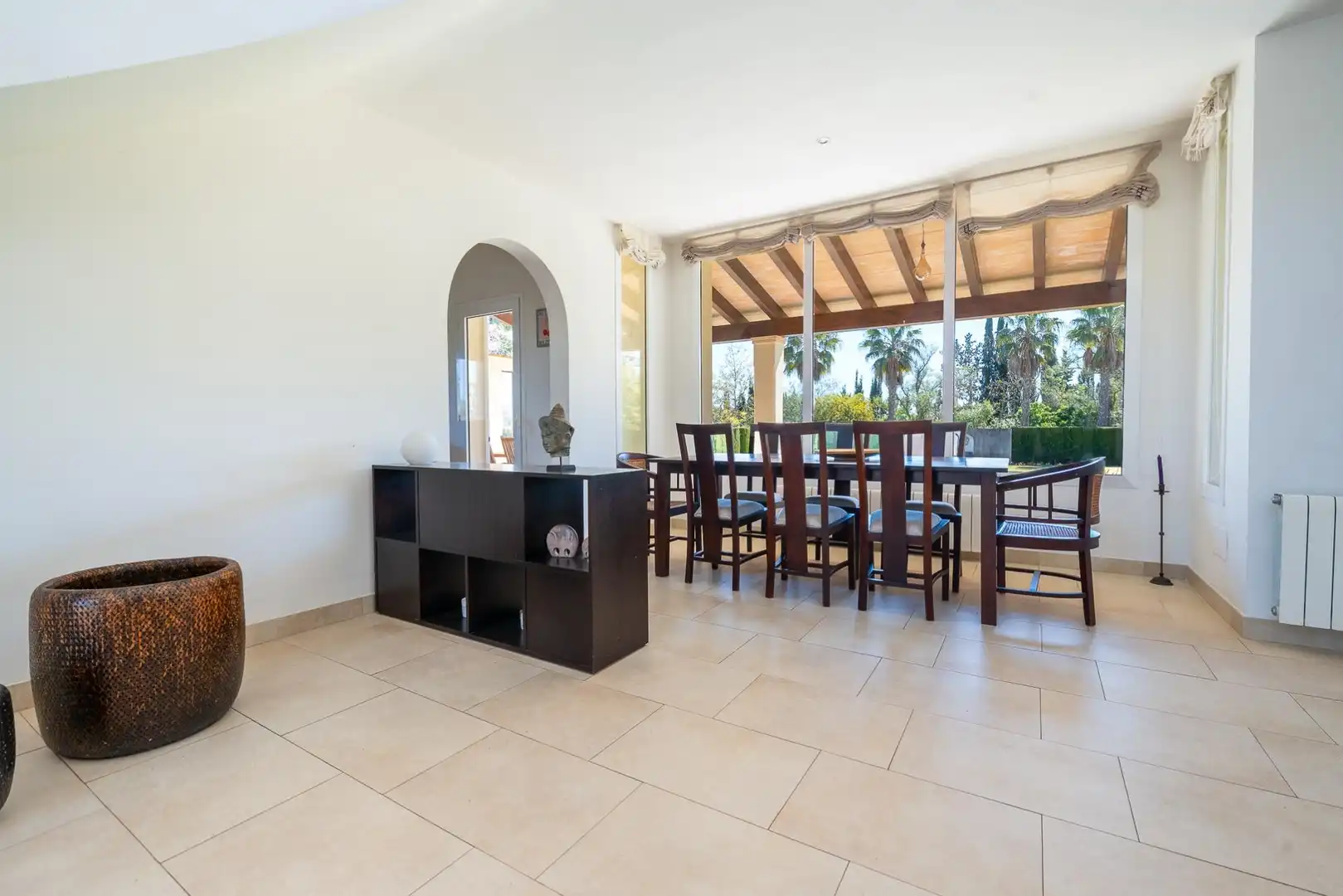 Comedor de Casa o chalet de alquiler en Binissalem con Aire acondicionado, Calefacción y Jardín privado