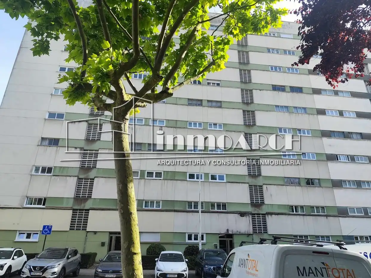 Vista exterior de Piso en venta en A Coruña Capital 