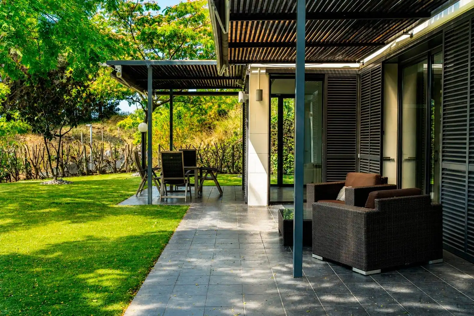 Terrasse von Haus oder Chalet zum Verkauf in Sant Vicenç de Montalt mit Klimaanlage, Heizung und Privatgarten