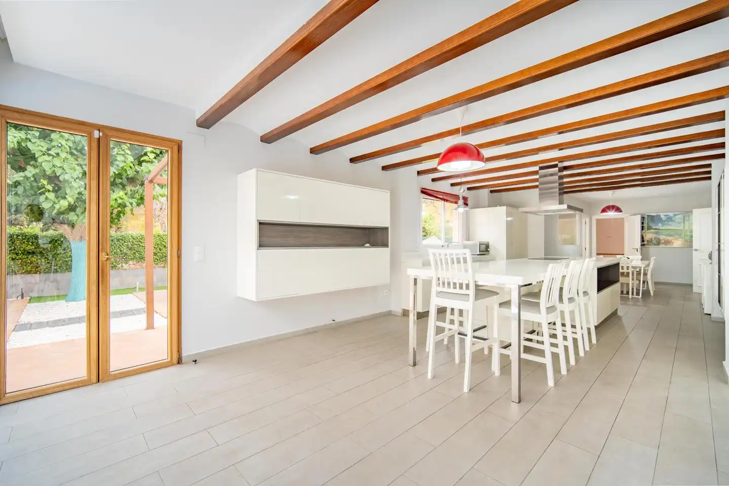 Küche von Haus oder Chalet zum Verkauf in Bétera mit Klimaanlage, Heizung und Privatgarten