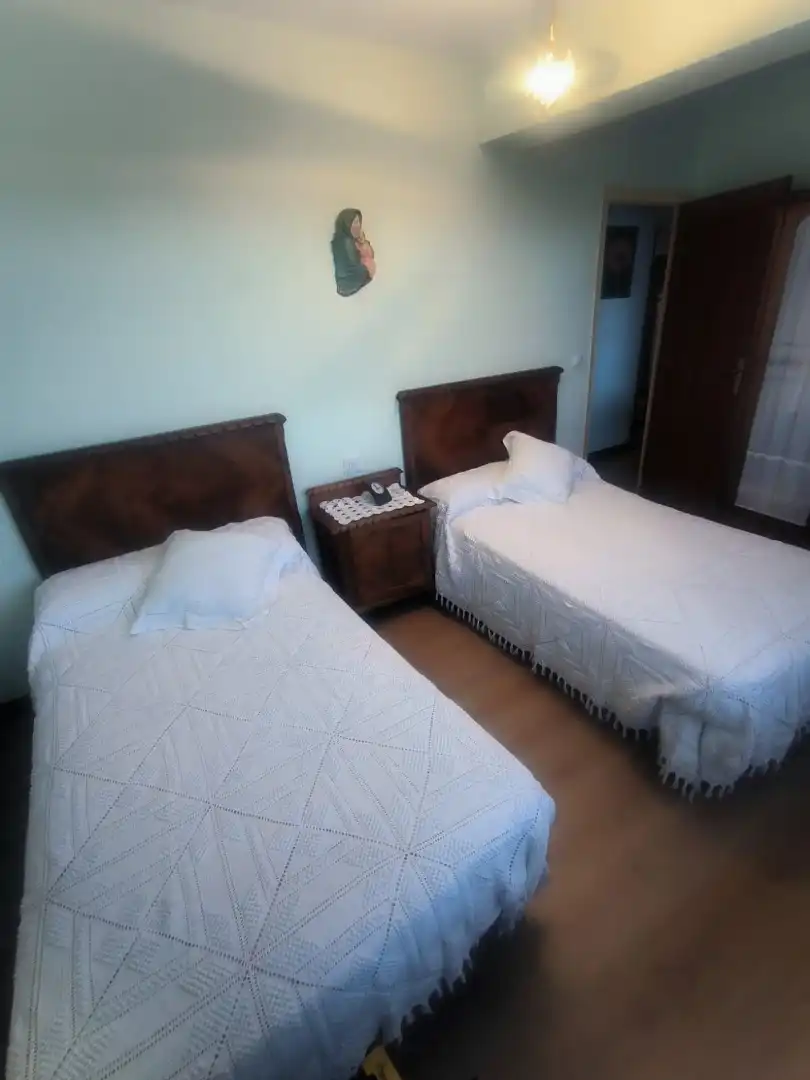 Bedroom of Flat for sale in Villahoz  with Terrace and Furnished