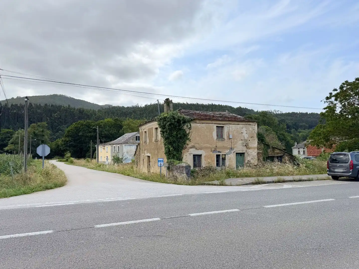 Vista exterior de Casa o xalet en venda en Lourenzá