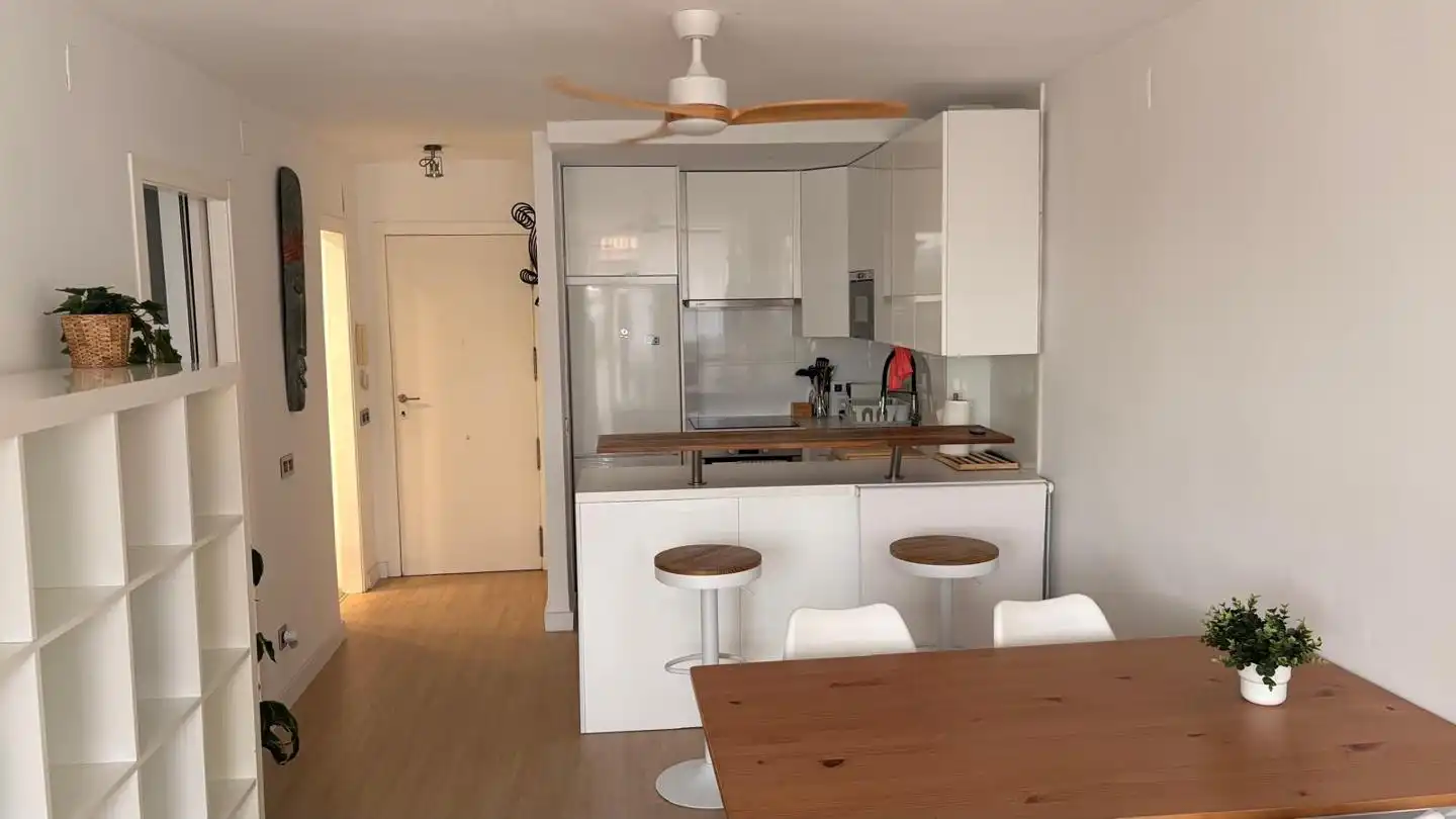Küche von Wohnung zur Miete in Benicasim / Benicàssim mit Parkett und Gemeinschaftspool