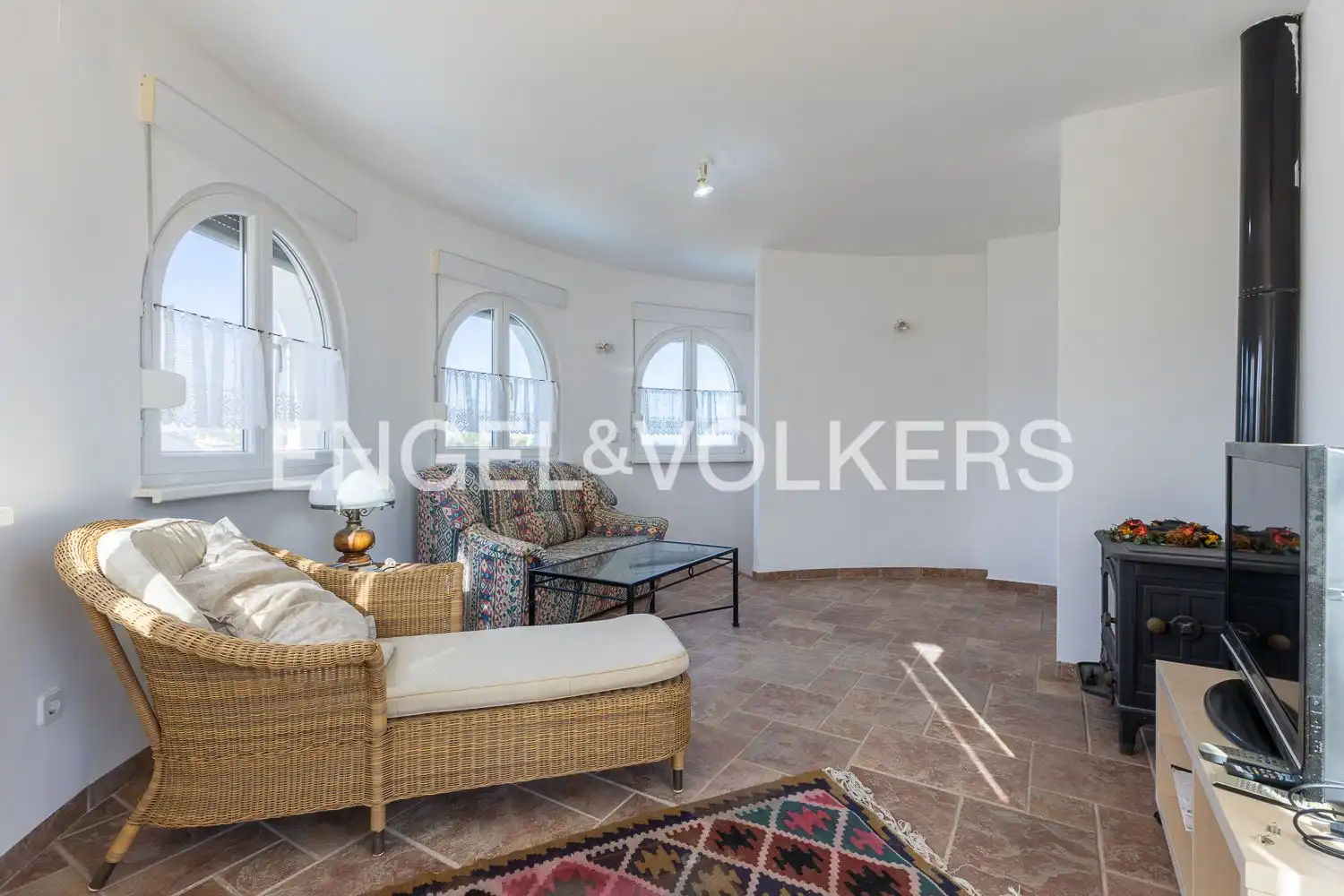 Living room of Houses for sale in Dénia  with Air Conditioner, Heating and Private garden