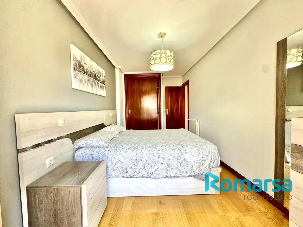 Bedroom of Flat for sale in Ávila  with Heating, Terrace and Furnished