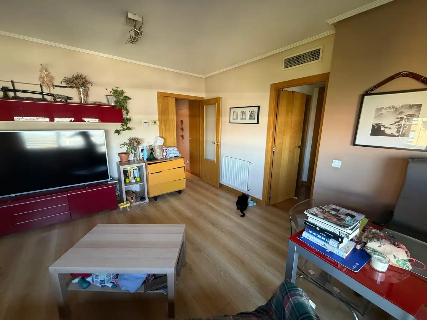 Sala de estar de Piso en venta en Madrid con Aire acondicionado, Terraza y Trastero
