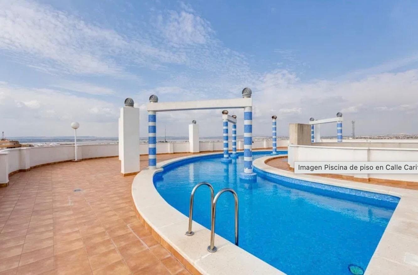Swimming pool of Apartment for sale in Torrevieja  with Heating, Swimming Pool and Furnished
