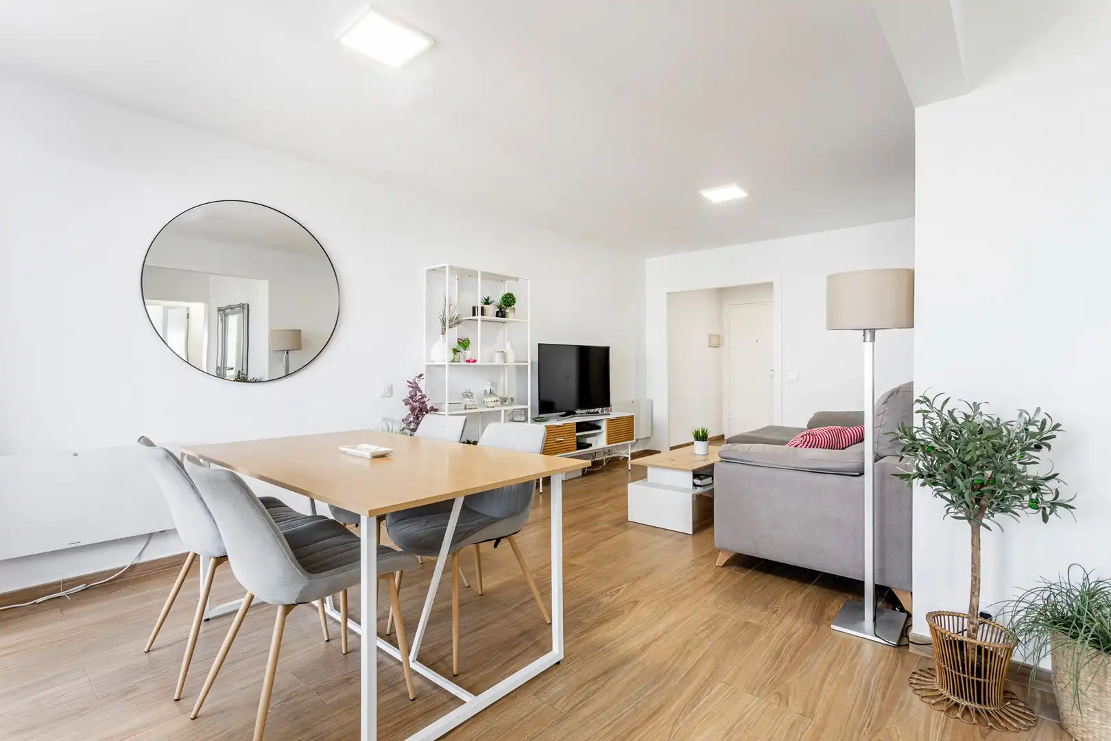 Living room of Flat for sale in Massamagrell  with Heating, Private garden and Storage room