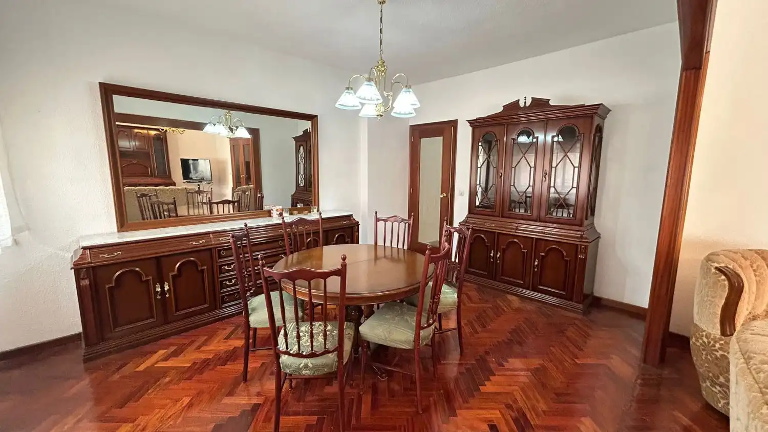 Comedor de Piso de alquiler en  Albacete Capital con Calefacción y Balcón