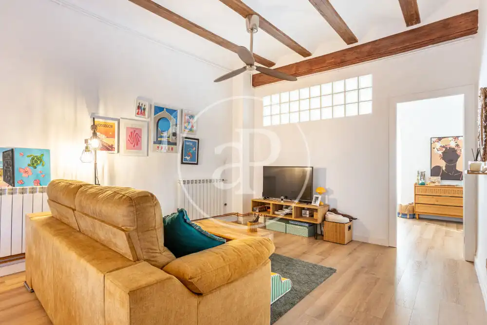 Living room of Flat for sale in Valencia  with Heating