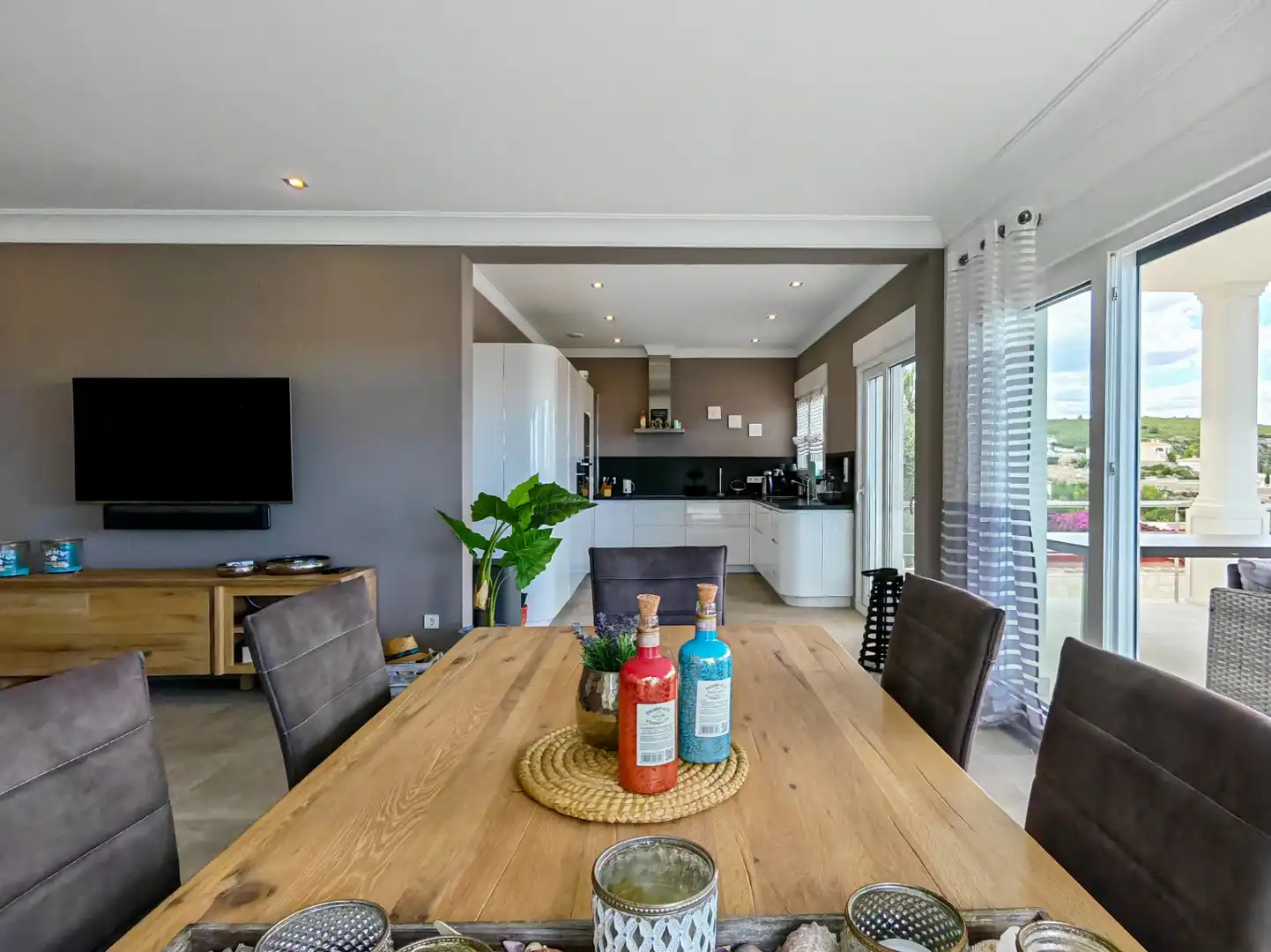 Dining room of Houses for sale in Dénia  with Air Conditioner, Heating and Private garden