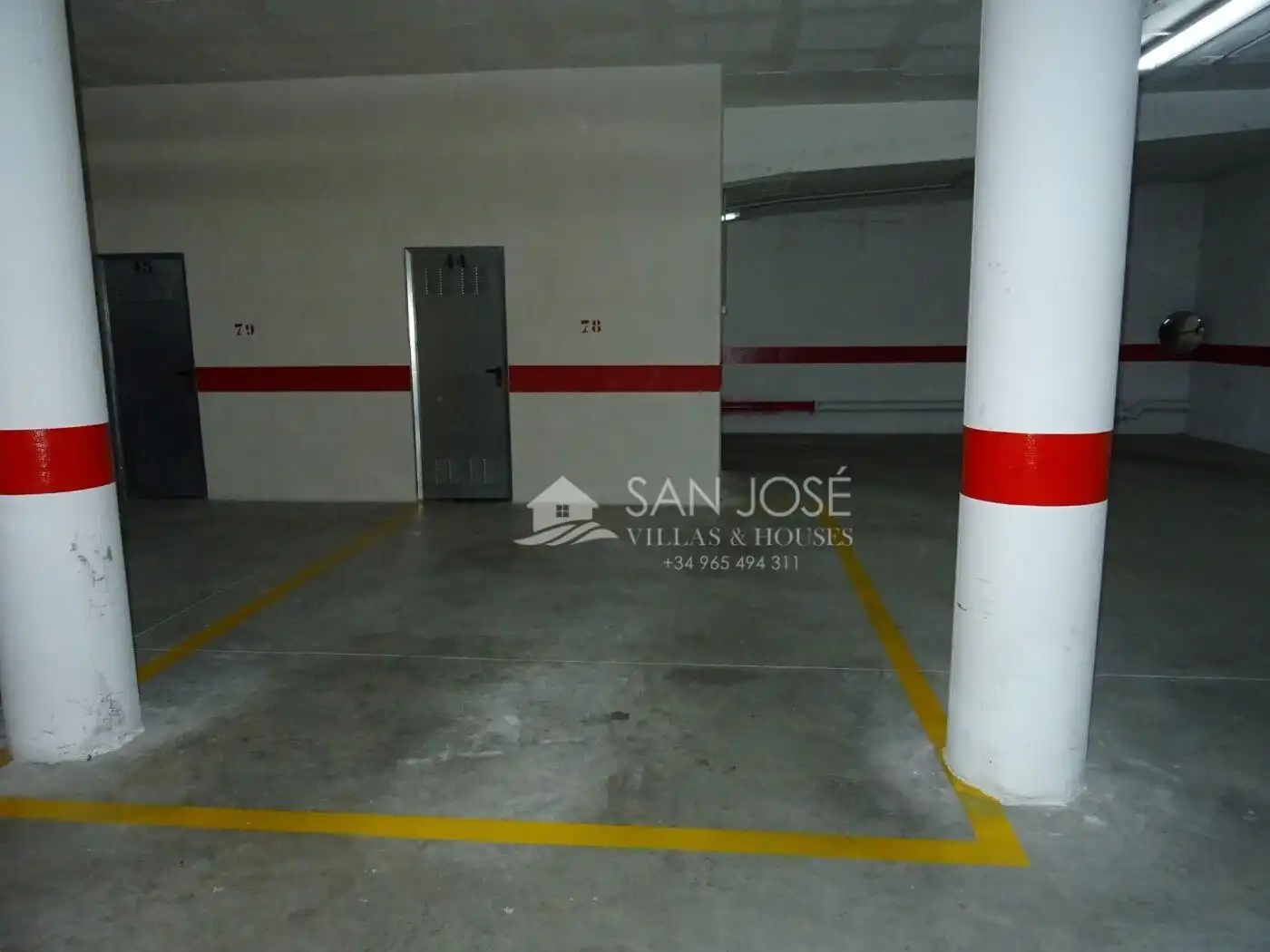 Parking of Flat for sale in Aspe  with Heating, Terrace and Storage room