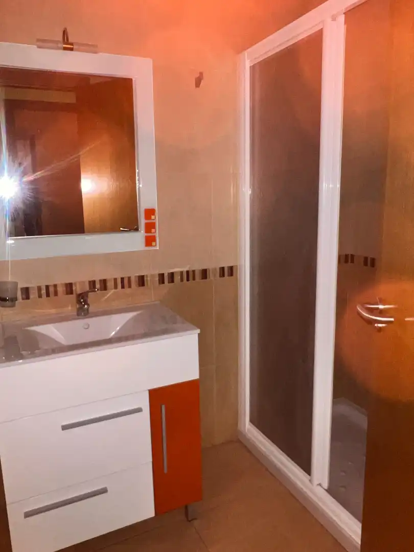 Baño de Apartamento en venta en Alcázar de San Juan con Aire acondicionado, Calefacción y Terraza