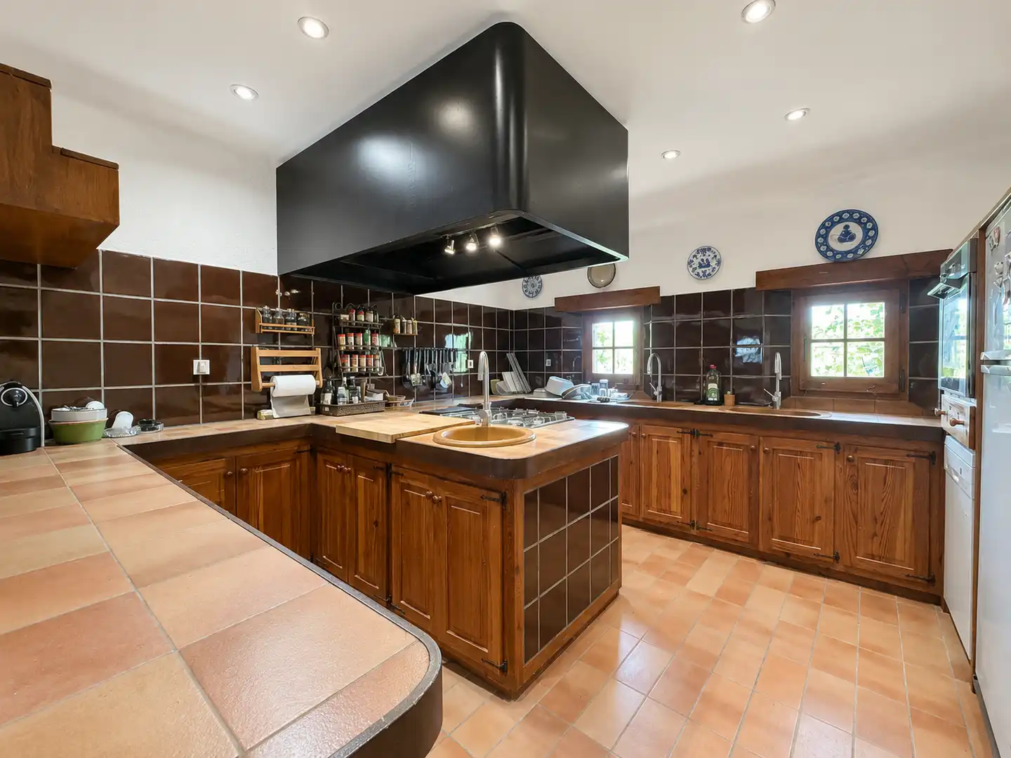 Cocina de Casa o chalet en venta en Castellar del Vallès con Calefacción, Jardín privado y Terraza