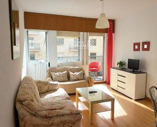 Living room of Flat to rent in Salamanca Capital  with Heating, Terrace and Furnished